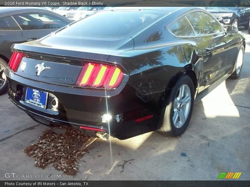 Shadow Black / Ebony 2016 Ford Mustang V6 Coupe