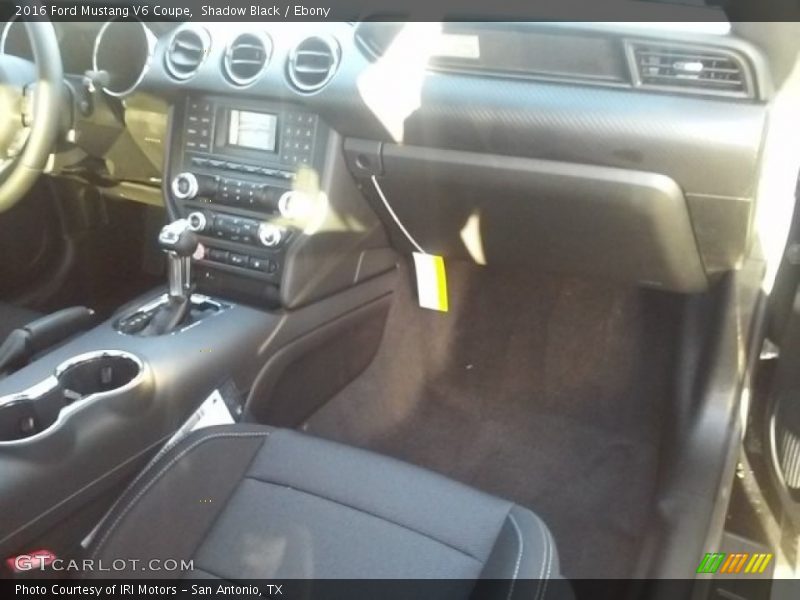 Shadow Black / Ebony 2016 Ford Mustang V6 Coupe