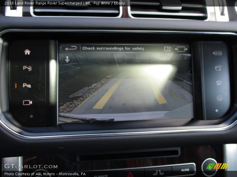 Fuji White / Ebony 2016 Land Rover Range Rover Supercharged LWB