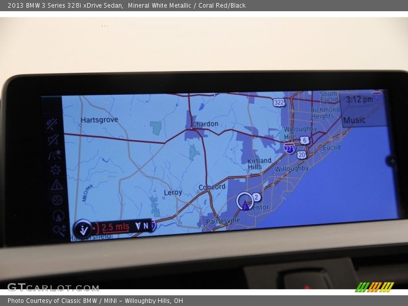 Navigation of 2013 3 Series 328i xDrive Sedan