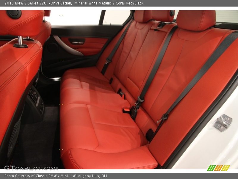 Rear Seat of 2013 3 Series 328i xDrive Sedan