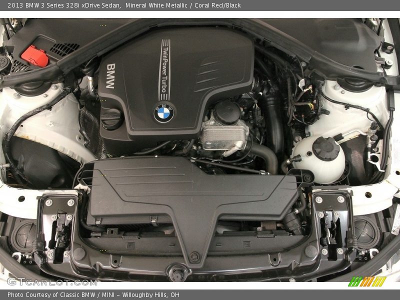  2013 3 Series 328i xDrive Sedan Engine - 2.0 Liter DI TwinPower Turbocharged DOHC 16-Valve VVT 4 Cylinder