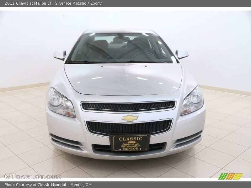 Silver Ice Metallic / Ebony 2012 Chevrolet Malibu LT