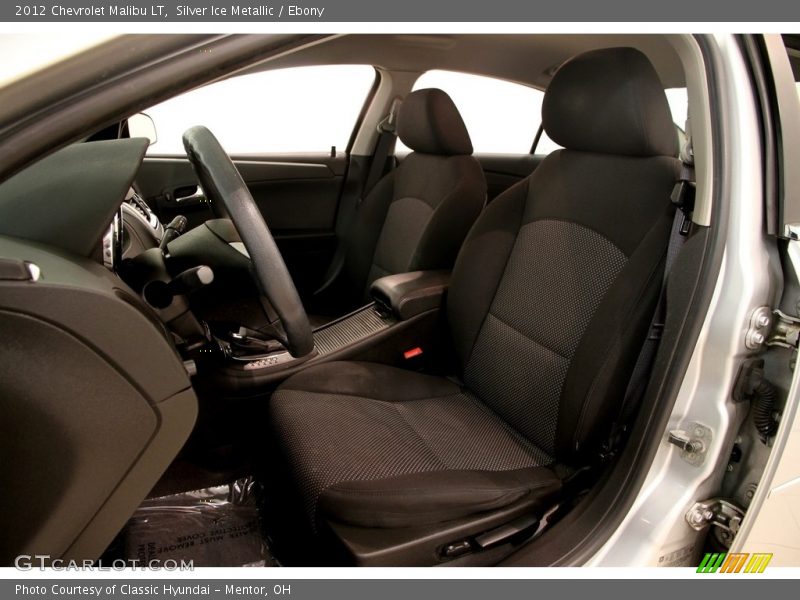 Silver Ice Metallic / Ebony 2012 Chevrolet Malibu LT