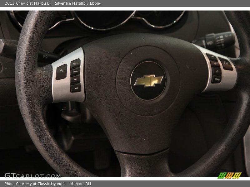 Silver Ice Metallic / Ebony 2012 Chevrolet Malibu LT