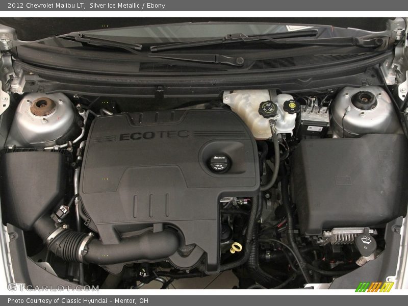Silver Ice Metallic / Ebony 2012 Chevrolet Malibu LT