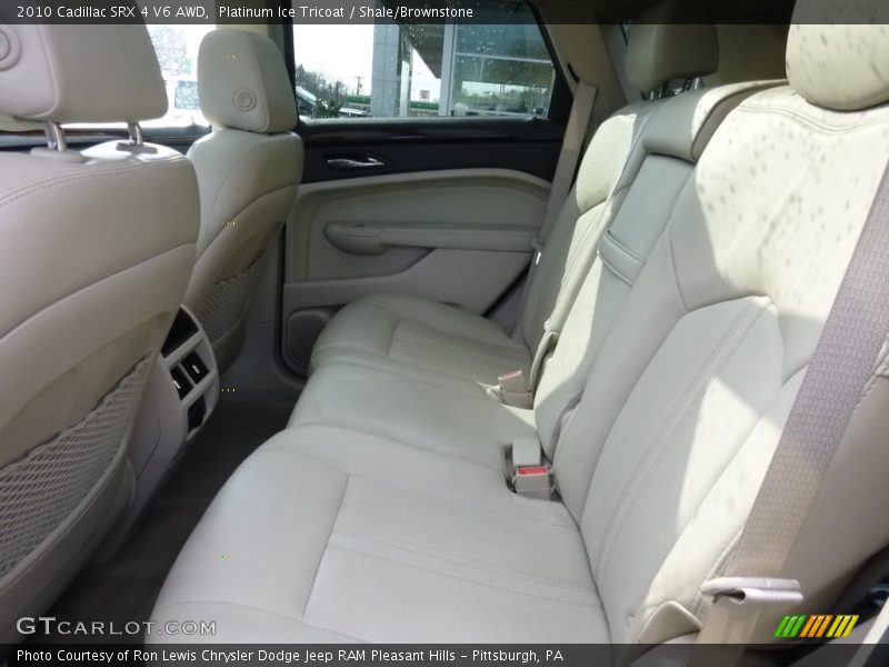 Platinum Ice Tricoat / Shale/Brownstone 2010 Cadillac SRX 4 V6 AWD