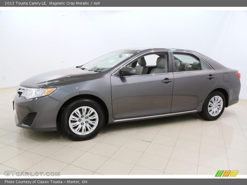 Magnetic Gray Metallic / Ash 2013 Toyota Camry LE