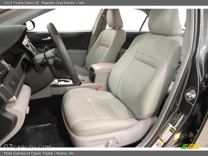 Magnetic Gray Metallic / Ash 2013 Toyota Camry LE