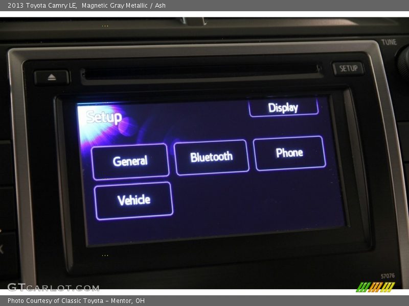 Magnetic Gray Metallic / Ash 2013 Toyota Camry LE