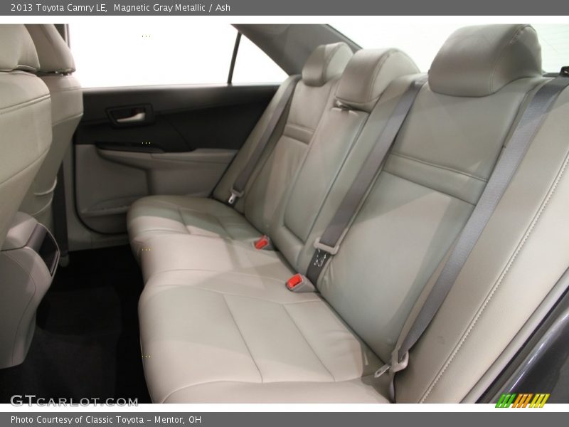 Magnetic Gray Metallic / Ash 2013 Toyota Camry LE