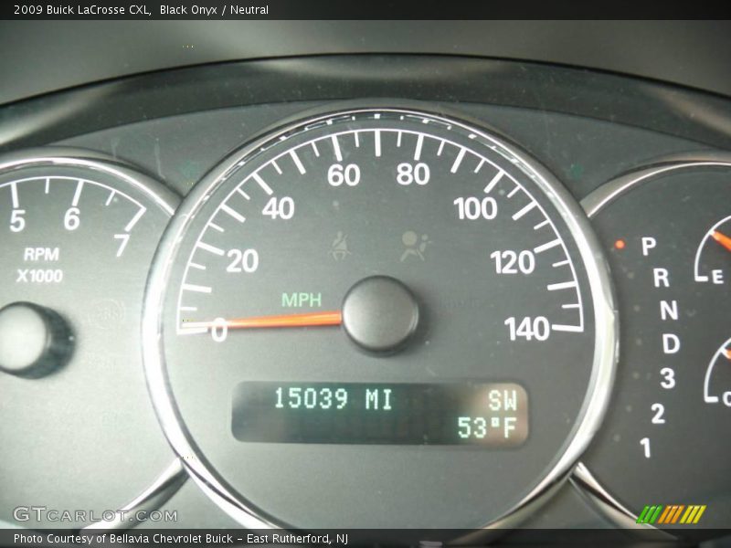 Black Onyx / Neutral 2009 Buick LaCrosse CXL