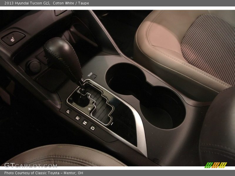 Cotton White / Taupe 2013 Hyundai Tucson GLS