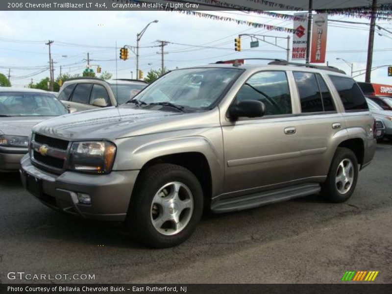 Graystone Metallic / Light Gray 2006 Chevrolet TrailBlazer LT 4x4