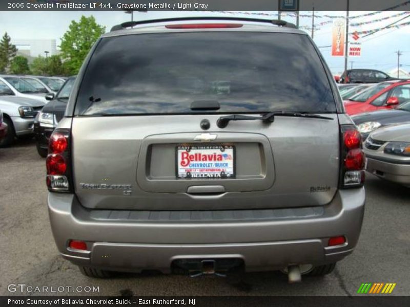 Graystone Metallic / Light Gray 2006 Chevrolet TrailBlazer LT 4x4