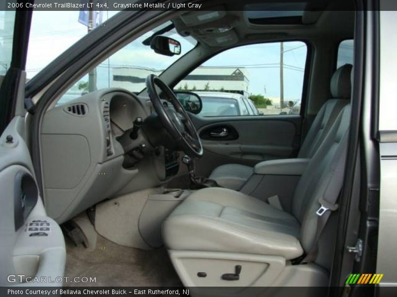 Graystone Metallic / Light Gray 2006 Chevrolet TrailBlazer LT 4x4