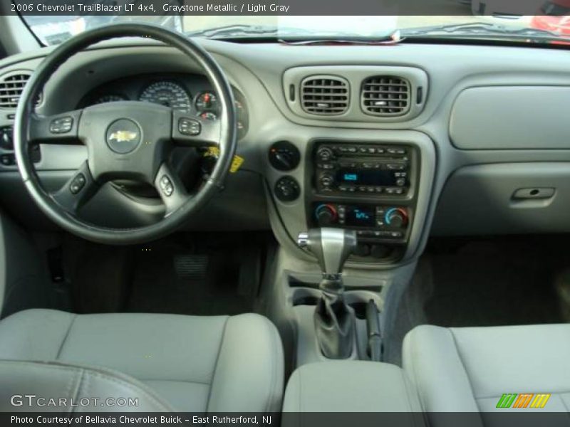 Graystone Metallic / Light Gray 2006 Chevrolet TrailBlazer LT 4x4