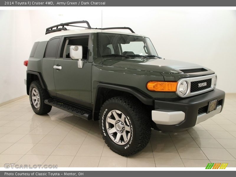 Army Green / Dark Charcoal 2014 Toyota FJ Cruiser 4WD