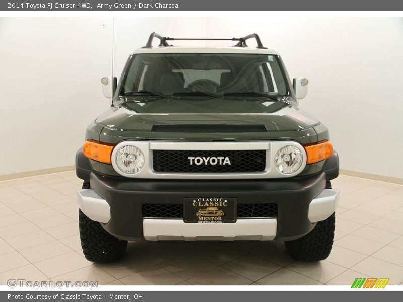 Army Green / Dark Charcoal 2014 Toyota FJ Cruiser 4WD