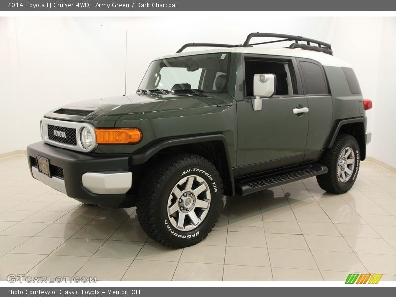 Army Green / Dark Charcoal 2014 Toyota FJ Cruiser 4WD