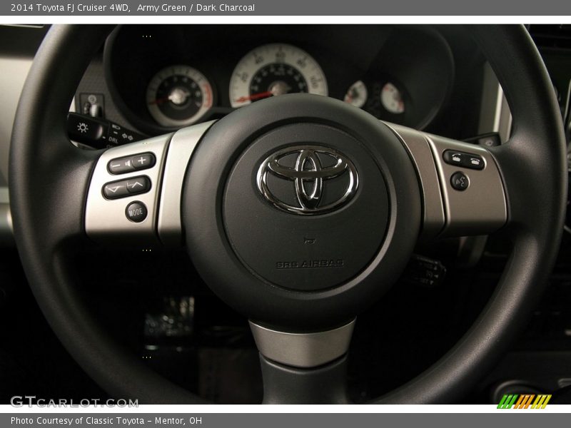 Army Green / Dark Charcoal 2014 Toyota FJ Cruiser 4WD