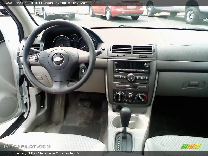 Summit White / Gray 2008 Chevrolet Cobalt LT Sedan