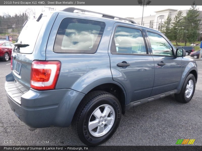 Steel Blue Metallic / Stone 2010 Ford Escape XLS 4WD