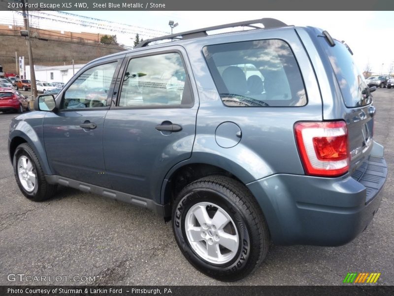Steel Blue Metallic / Stone 2010 Ford Escape XLS 4WD