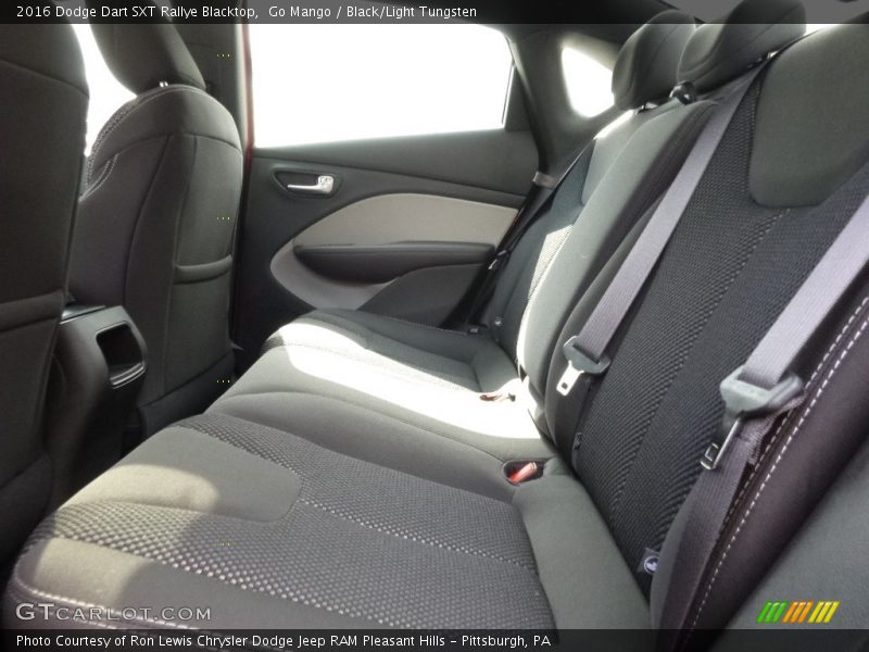 Go Mango / Black/Light Tungsten 2016 Dodge Dart SXT Rallye Blacktop