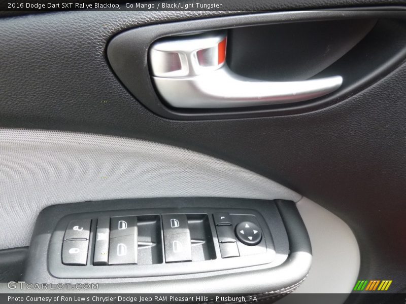 Go Mango / Black/Light Tungsten 2016 Dodge Dart SXT Rallye Blacktop