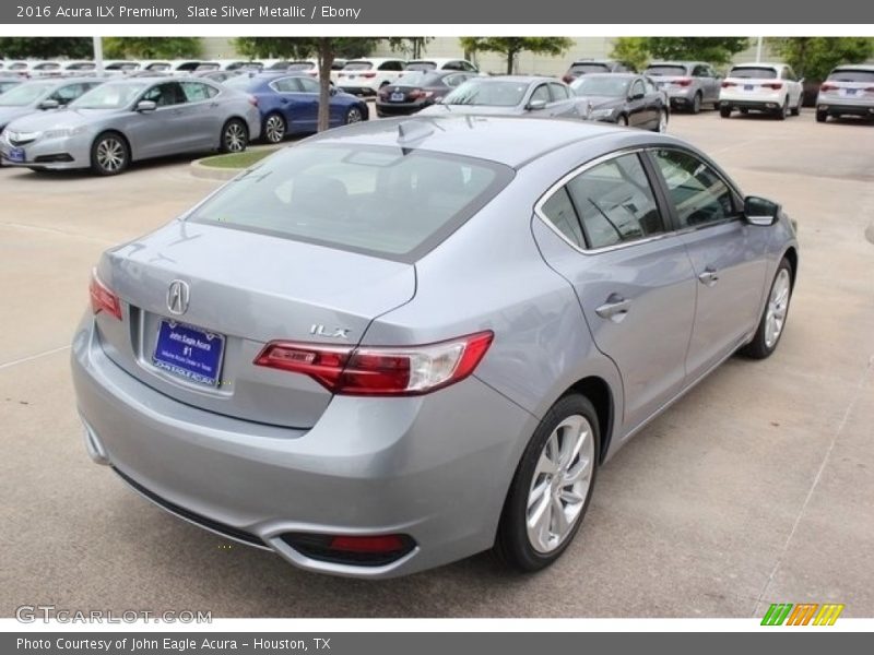 Slate Silver Metallic / Ebony 2016 Acura ILX Premium