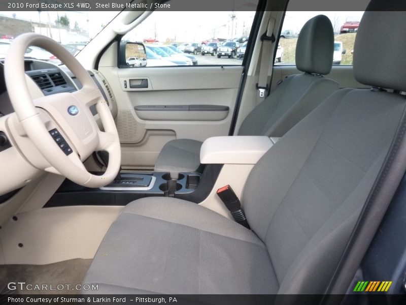 Steel Blue Metallic / Stone 2010 Ford Escape XLS 4WD