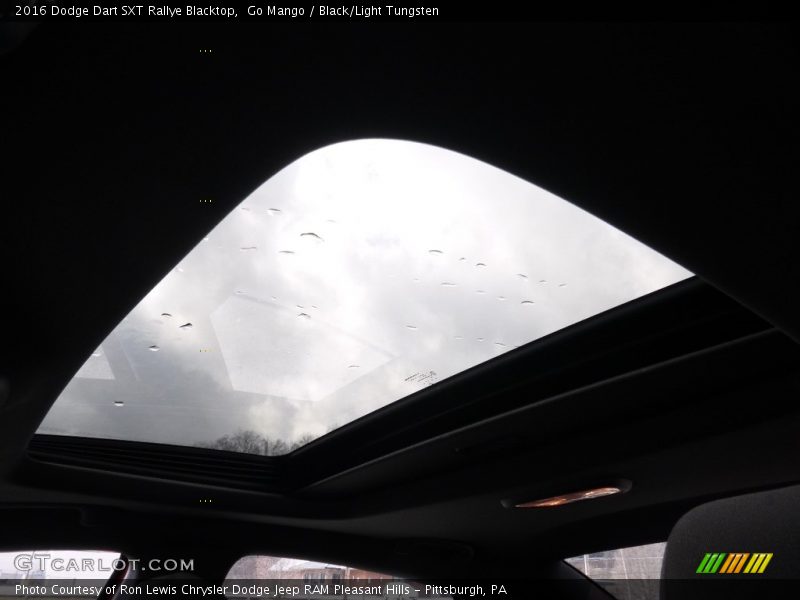 Go Mango / Black/Light Tungsten 2016 Dodge Dart SXT Rallye Blacktop