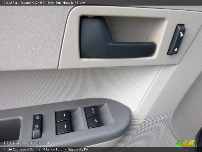 Steel Blue Metallic / Stone 2010 Ford Escape XLS 4WD