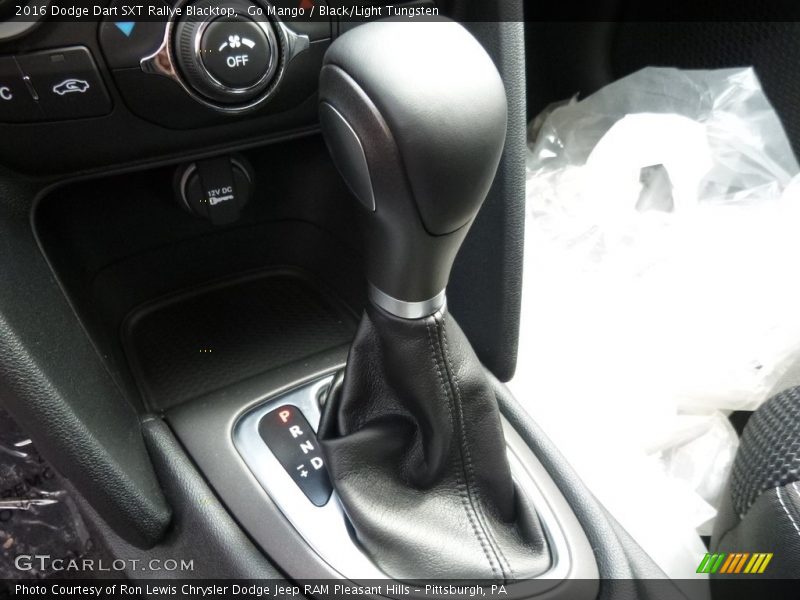 Go Mango / Black/Light Tungsten 2016 Dodge Dart SXT Rallye Blacktop