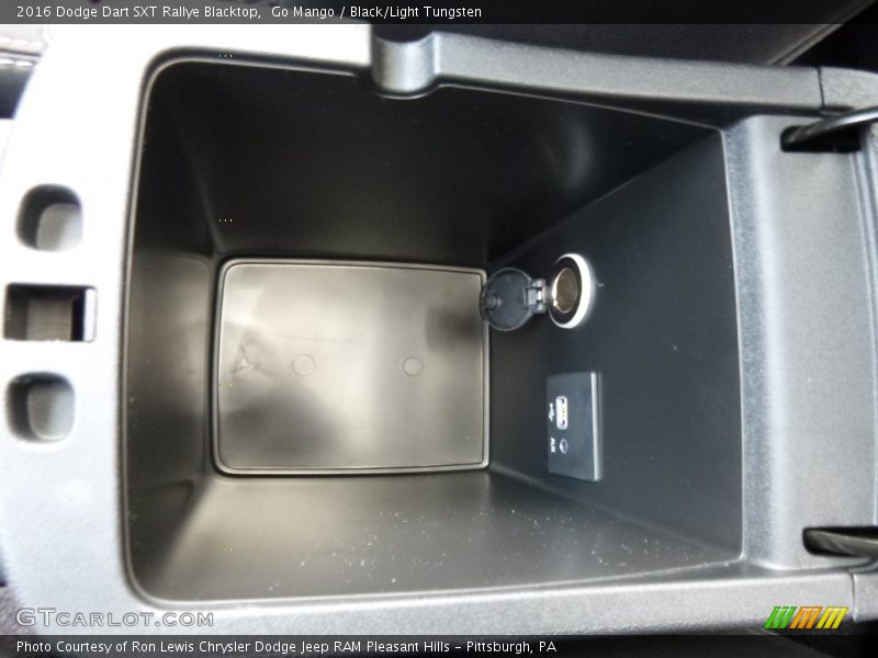 Go Mango / Black/Light Tungsten 2016 Dodge Dart SXT Rallye Blacktop