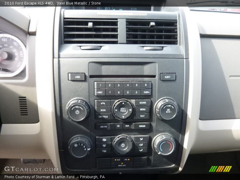 Steel Blue Metallic / Stone 2010 Ford Escape XLS 4WD