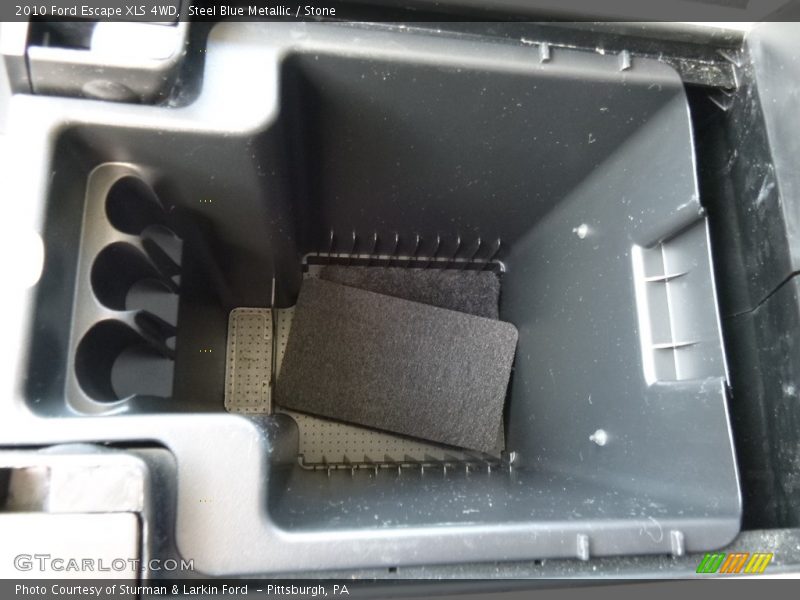 Steel Blue Metallic / Stone 2010 Ford Escape XLS 4WD