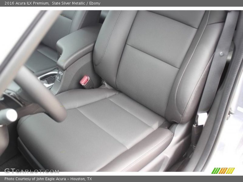 Slate Silver Metallic / Ebony 2016 Acura ILX Premium