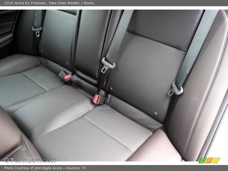Slate Silver Metallic / Ebony 2016 Acura ILX Premium