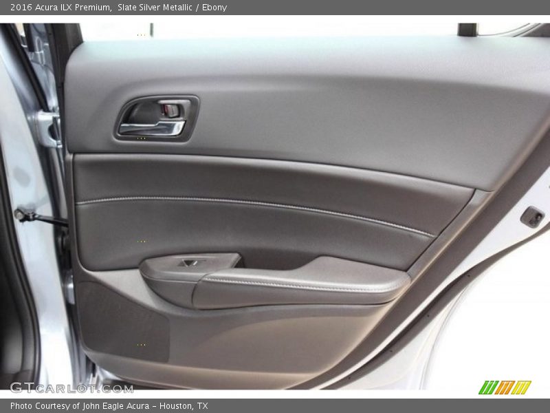 Slate Silver Metallic / Ebony 2016 Acura ILX Premium