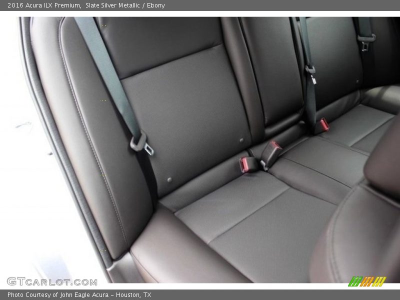 Slate Silver Metallic / Ebony 2016 Acura ILX Premium