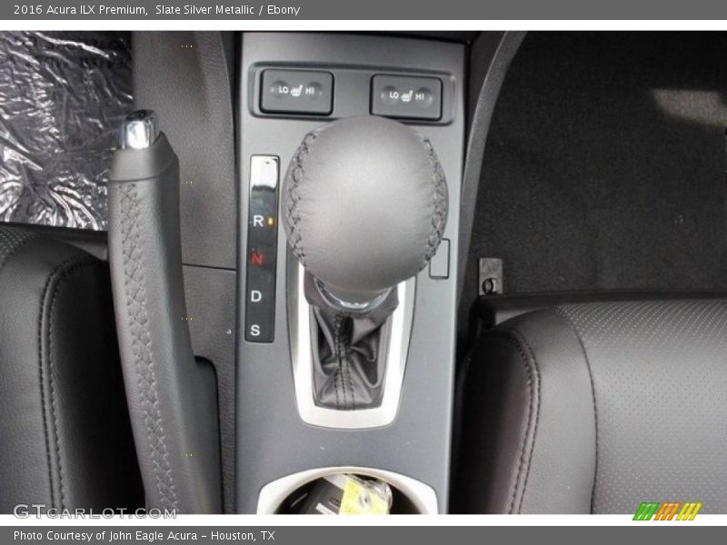 Slate Silver Metallic / Ebony 2016 Acura ILX Premium