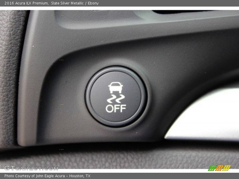 Slate Silver Metallic / Ebony 2016 Acura ILX Premium