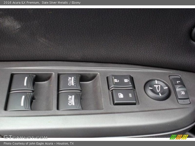 Slate Silver Metallic / Ebony 2016 Acura ILX Premium
