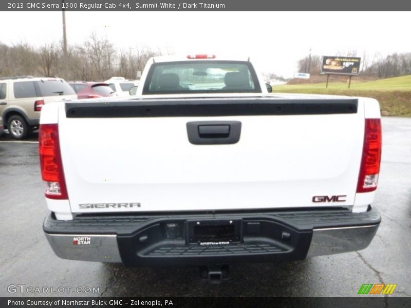 Summit White / Dark Titanium 2013 GMC Sierra 1500 Regular Cab 4x4