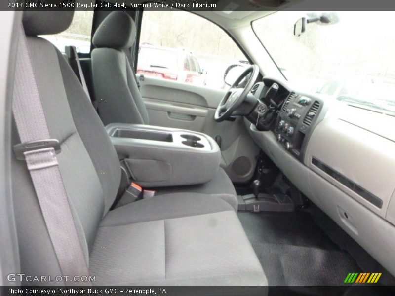 Summit White / Dark Titanium 2013 GMC Sierra 1500 Regular Cab 4x4