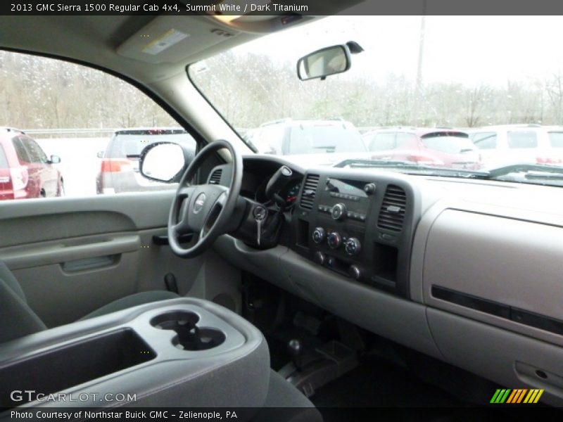 Summit White / Dark Titanium 2013 GMC Sierra 1500 Regular Cab 4x4