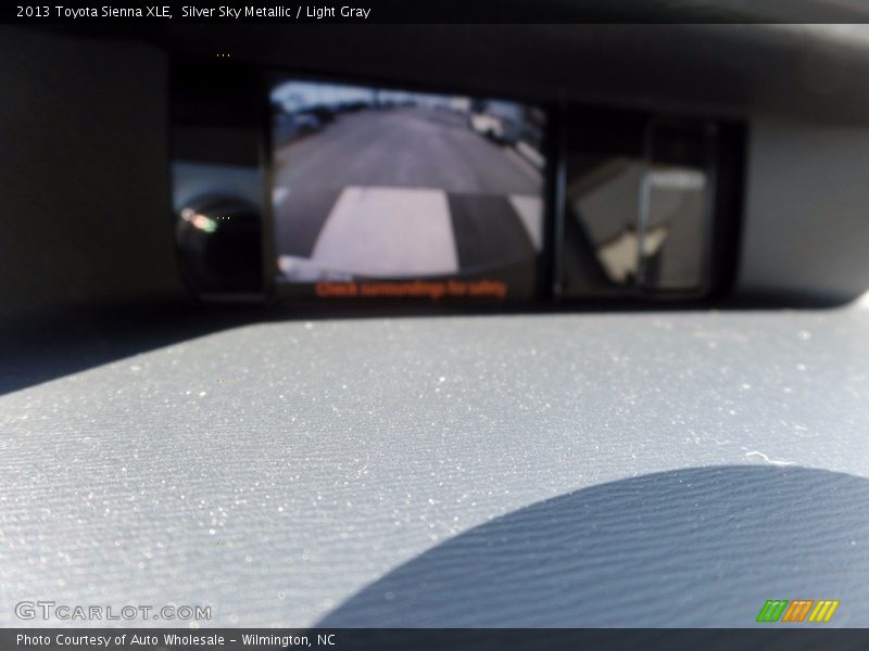 Silver Sky Metallic / Light Gray 2013 Toyota Sienna XLE