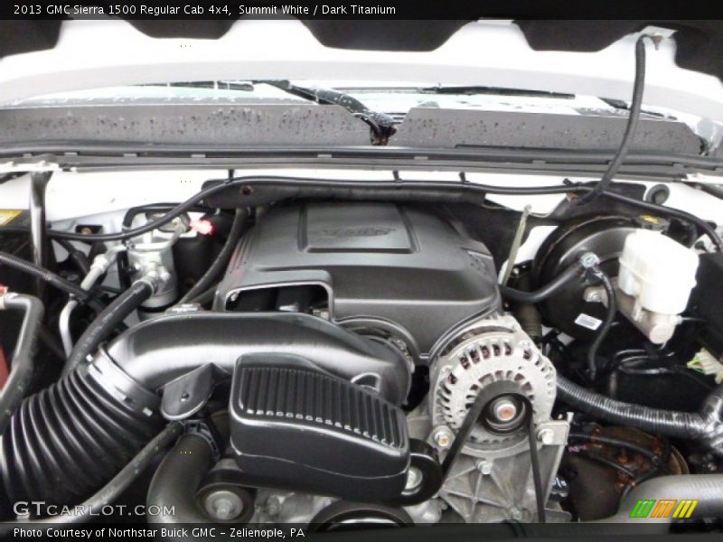 Summit White / Dark Titanium 2013 GMC Sierra 1500 Regular Cab 4x4